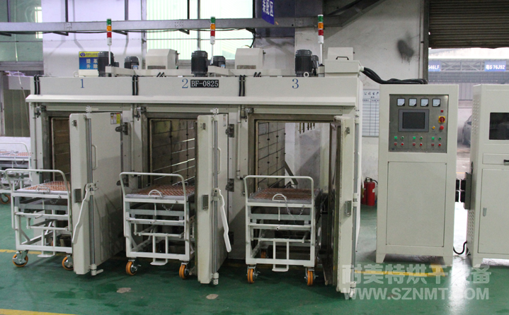 汽車減震器三內膽推車型工業烤箱 汽車減震器三內膽推車型工業烤箱