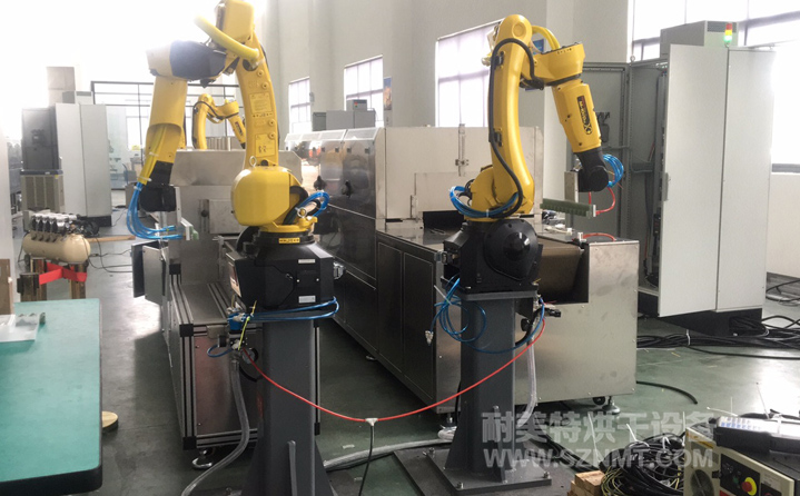 NMT-ZP-108 疫苗玻璃瓶小型預熱加固化自動裝配線(蘇州?？松?